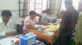 BLOOD DONATION CAMP HELD IN KAROL BAGH IN DELHI
